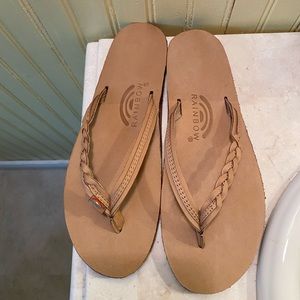 Rainbow Flip Flops